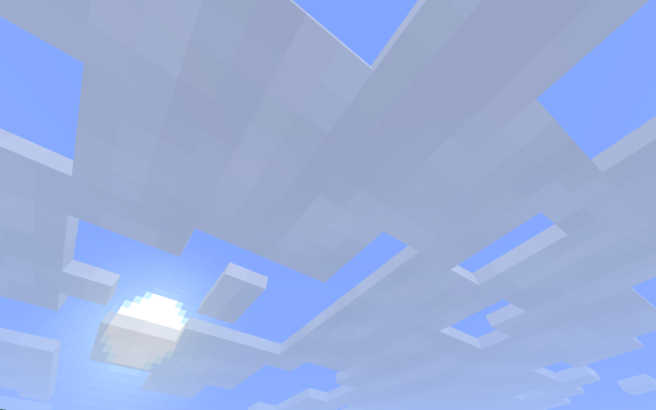 Небо из МАЙНКРАФТА