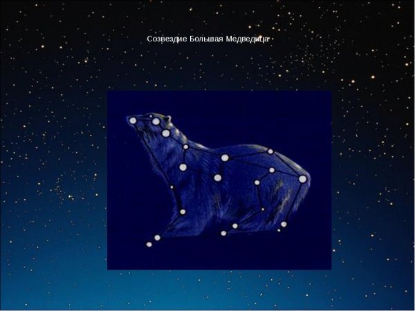 Большая Медведица Созвездие