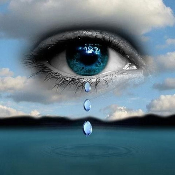 Красивые глаза в небе