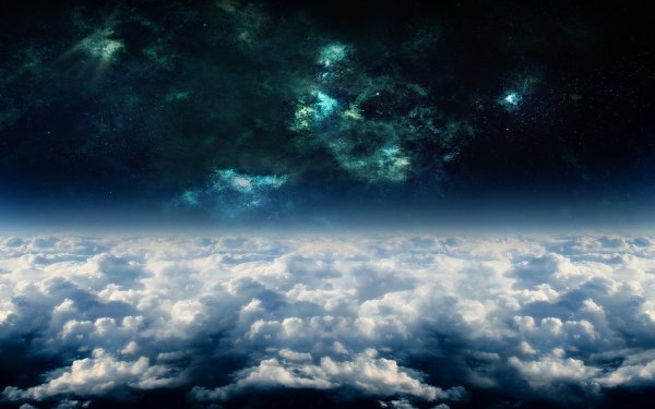 Небо с облаками