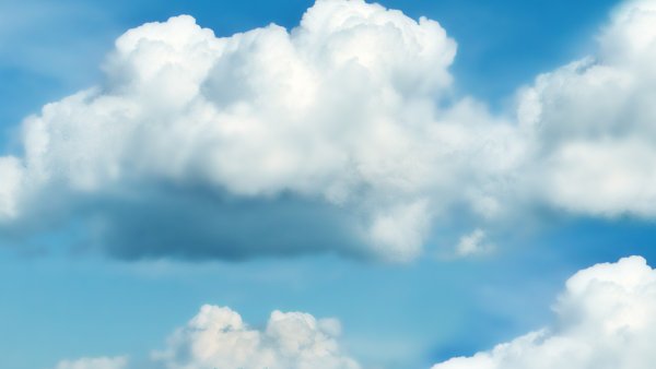 Черно белое небо тучи