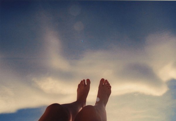 Ноги в небе Эстетика