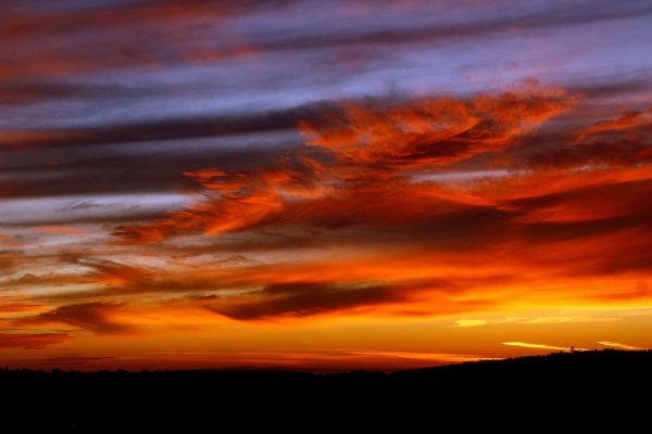 Пламенеющий закат