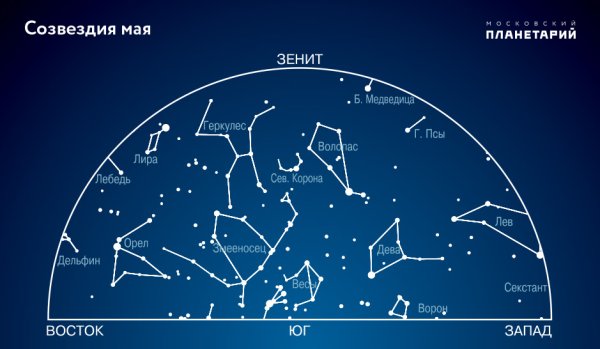 Созвездие кита на карте звездного неба