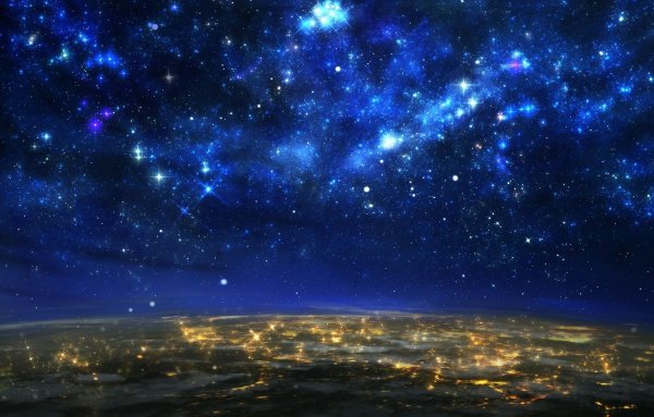 Звезды на ночном небе