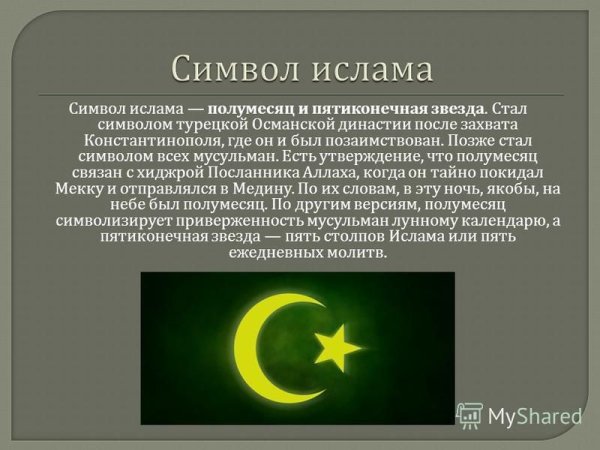 Символ Ислама