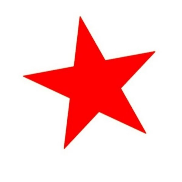 Черная пятиконечная звезда