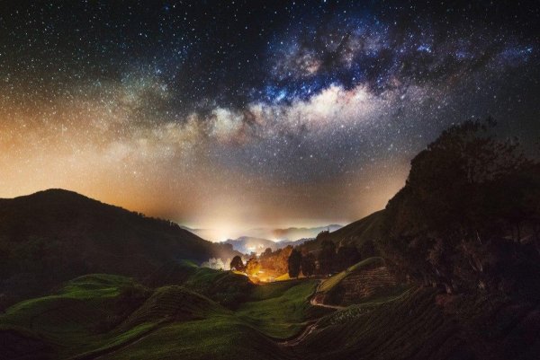 Красивое ночное небо