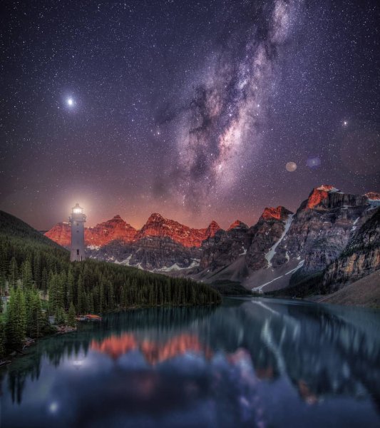 Природа ночью