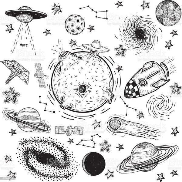 Раскраски звезды и планеты