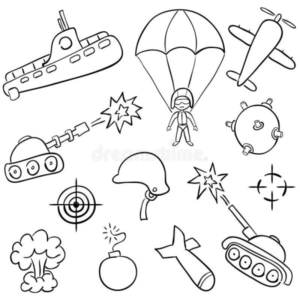 9 Мая раскраска