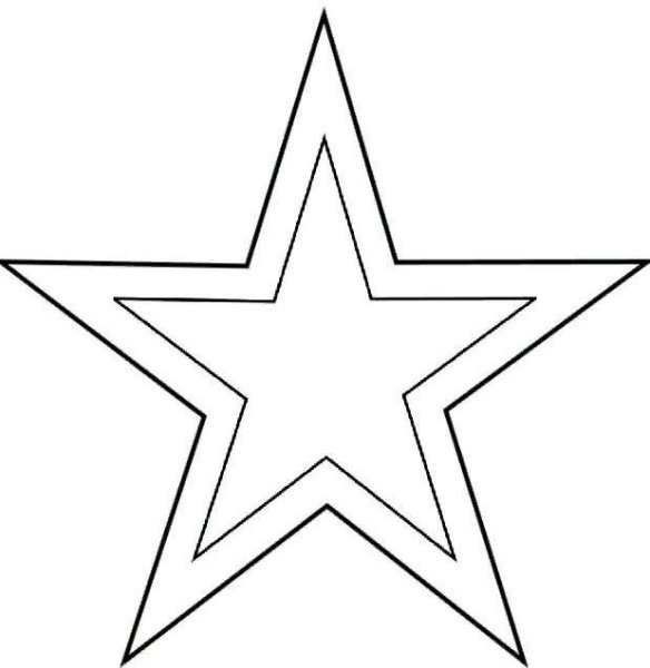 Звезда металлическая на открытке «С 23 Февраля!», 3.8 х 3.5 см
