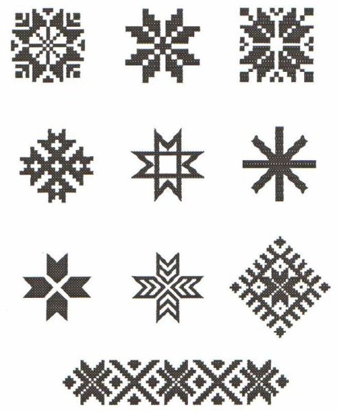 Символ Мордовии восьмиконечная звезда