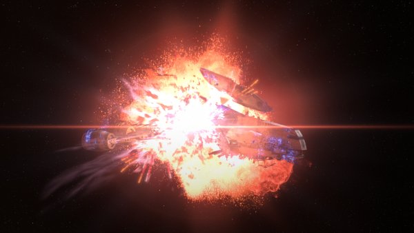 Взрыв звезды смерти 2