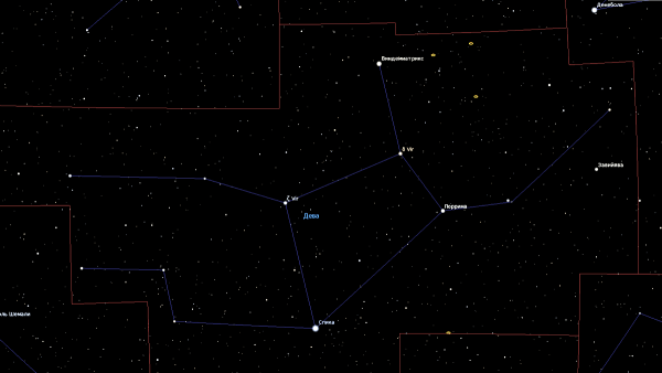Созвездие Дева 2 класс окружающий мир