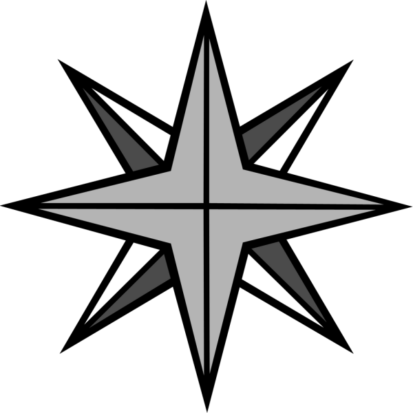 Символика четырехконечная звезда