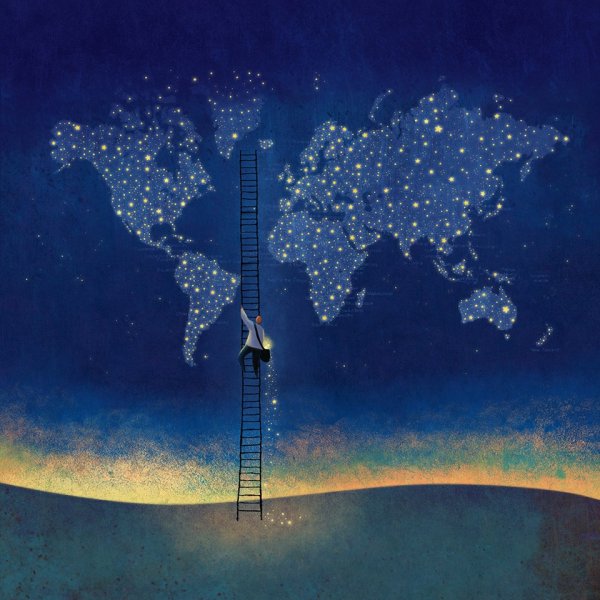 Открытка день собирания звёзд