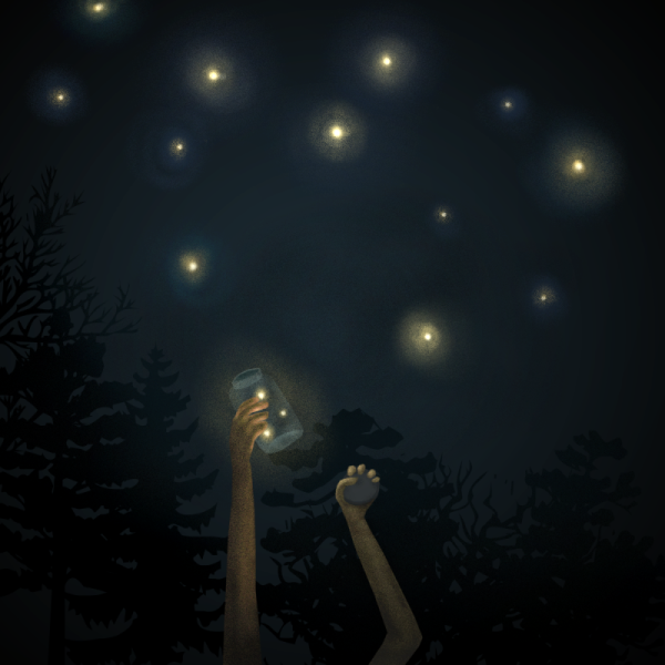 Звезды иллюстрация