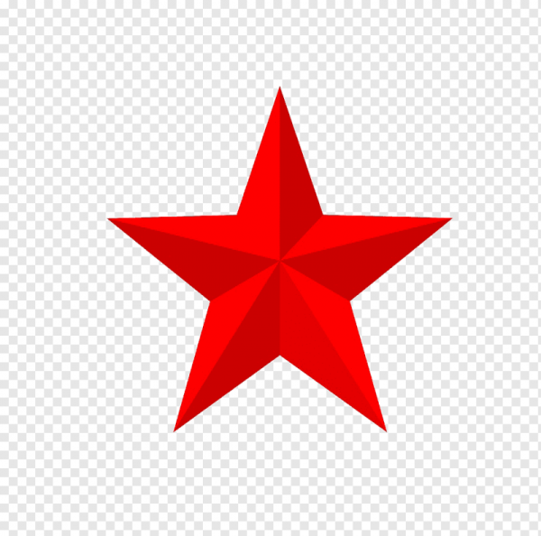 Красная пятиконечная звезда