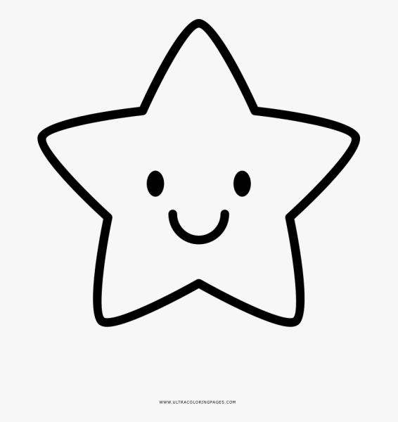 Раскраска Звездочка