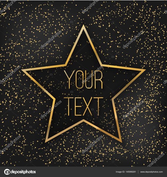 Аллея славы в Голливуде звезда в векторе