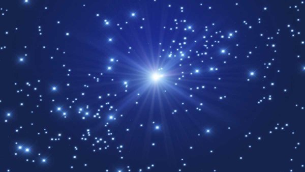 Яркая звезда на небе