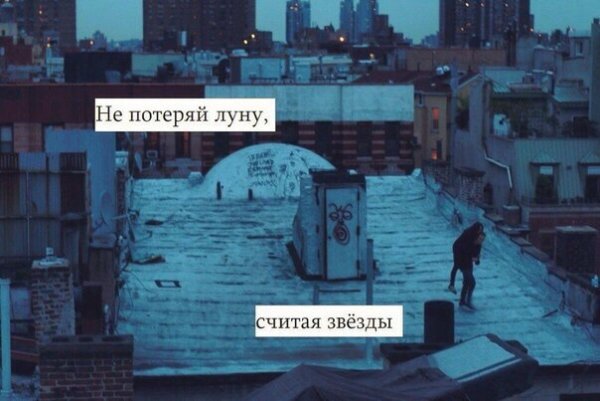 Не теряй луну считая звезды