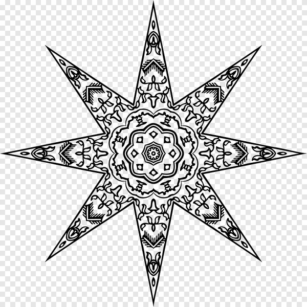 Орнамент звезды