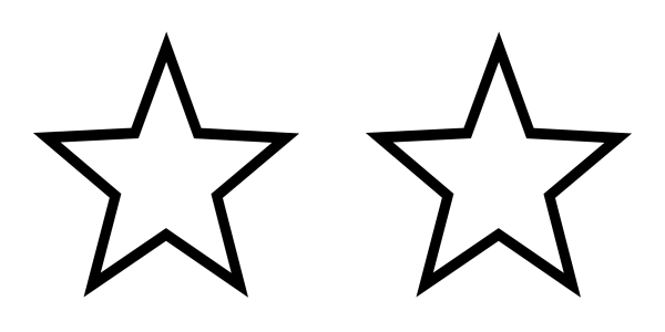 Звезда шаблон