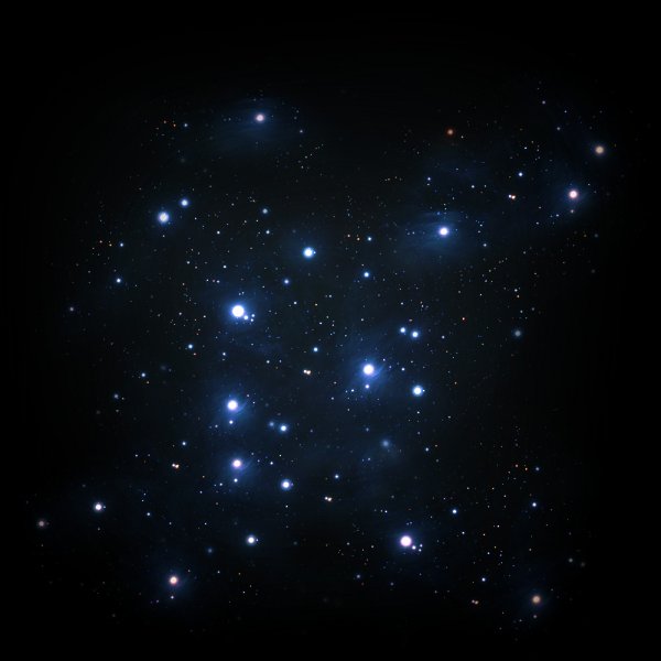 Космическая звезда на белом фоне