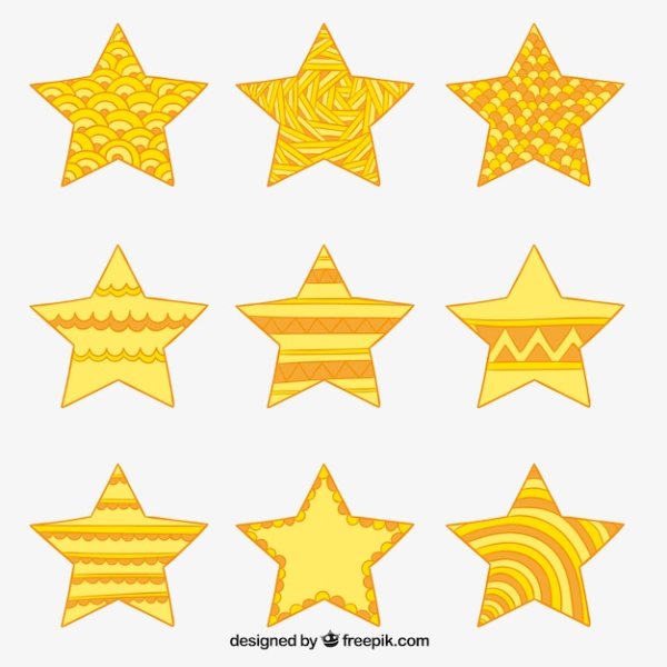 Разноцветные звезды