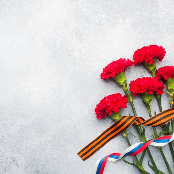 Георг лента и гвоздики