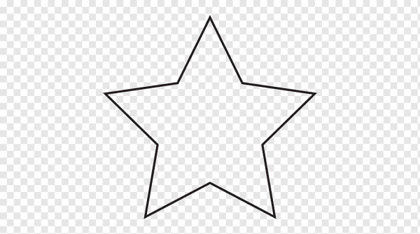 Звезда черно белая