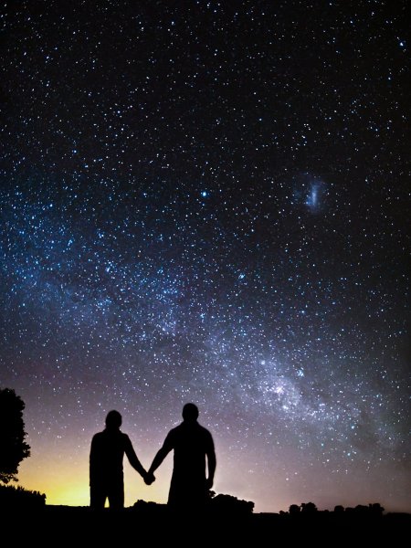 Человек под звездным небом