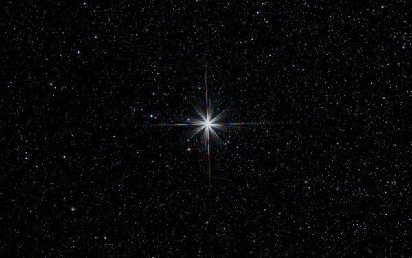 Яркая звезда на небе