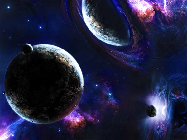 Космос планеты Галактики