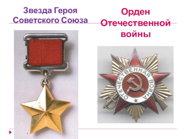 Звезда героя советского Союза