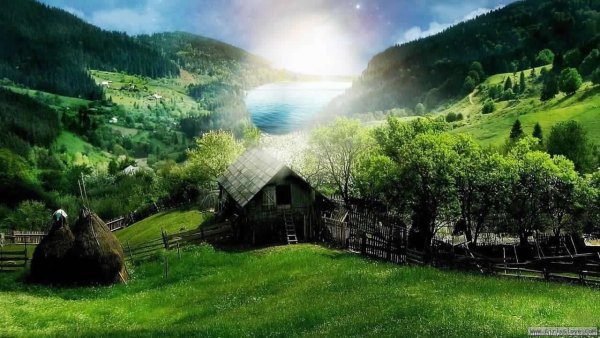 Съехавшая крыша и звезды