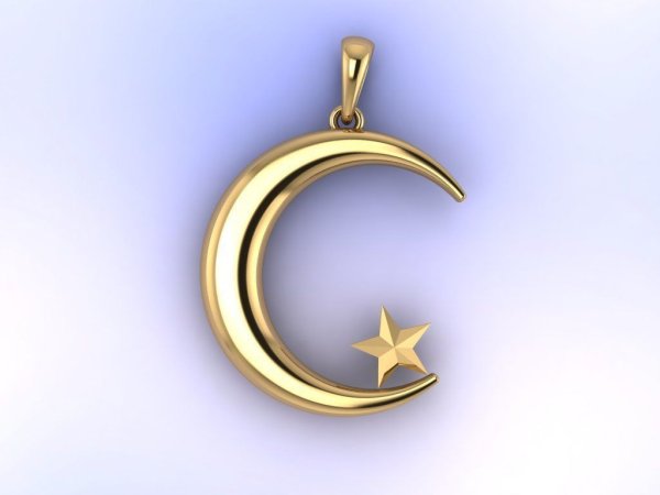 Мусульманский знак полумесяц