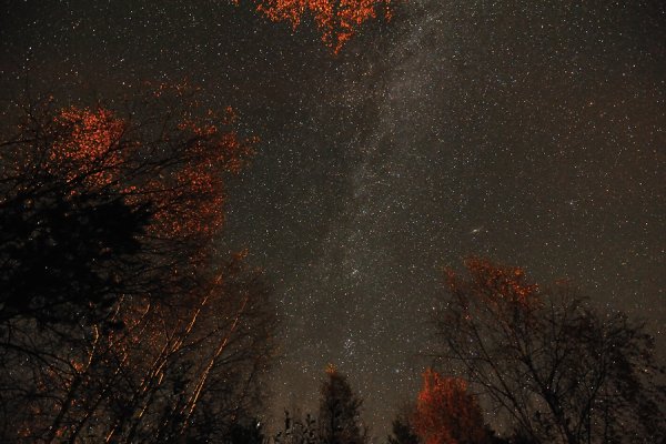 Звездное небо осенью