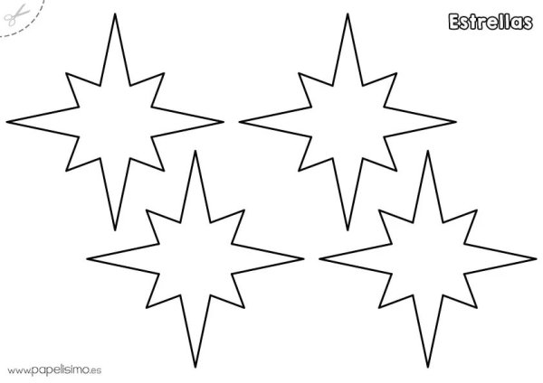 Раскраска Звездочка