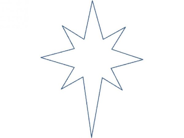 Макет звезды