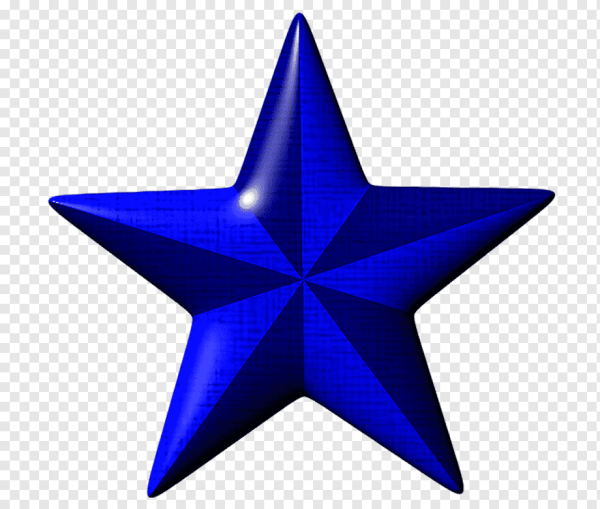 Синие звездочки