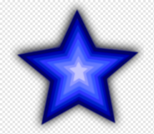 Синие звездочки на белом фоне