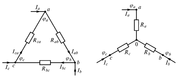 Звезда-треугольник схема соединения обмоток двигателя