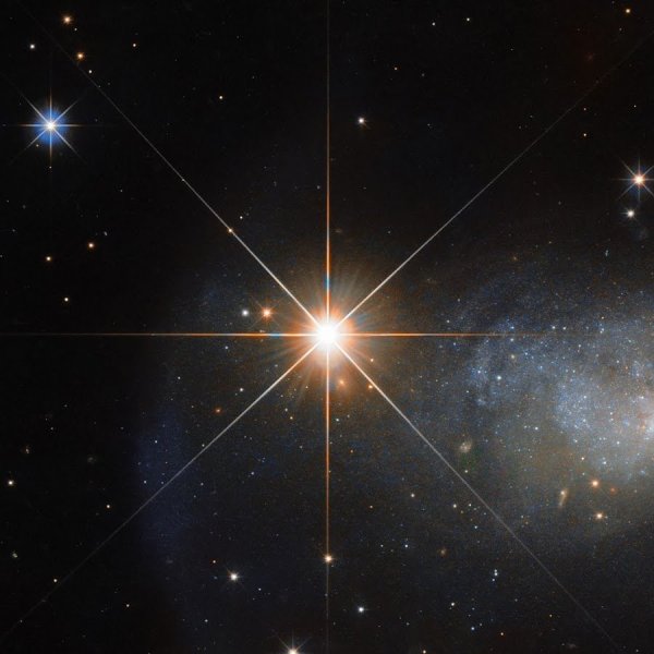 Звезда на небе вблизи