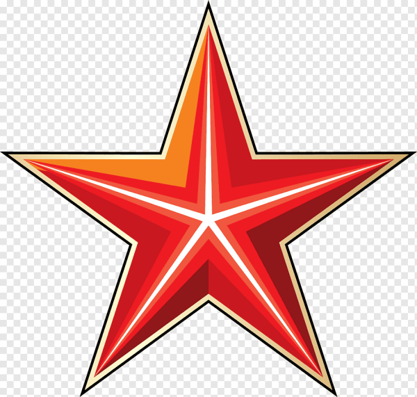 Советская пятиконечная красная звезда