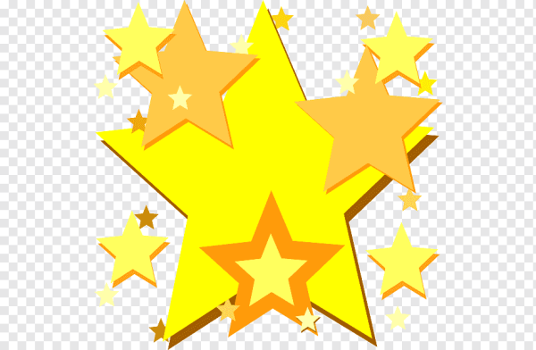 Звездочки мультяшные