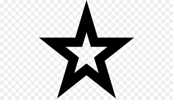 Звезда силуэт