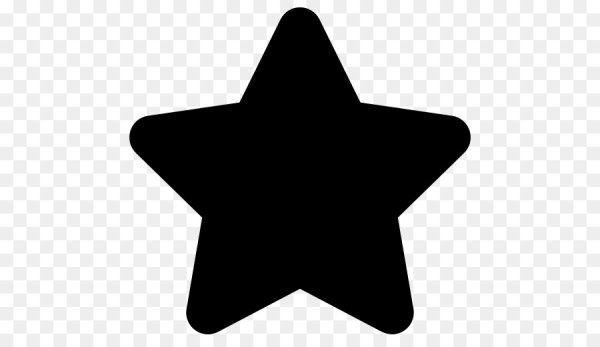 Звезда с закругленными концами